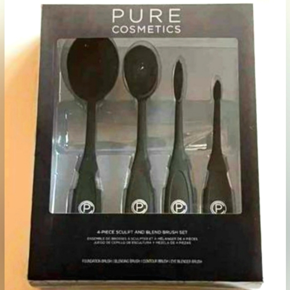 Pure Cosmetics 4 Piece Brush Set